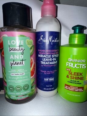 Trio set | shea moisture, fructis & more